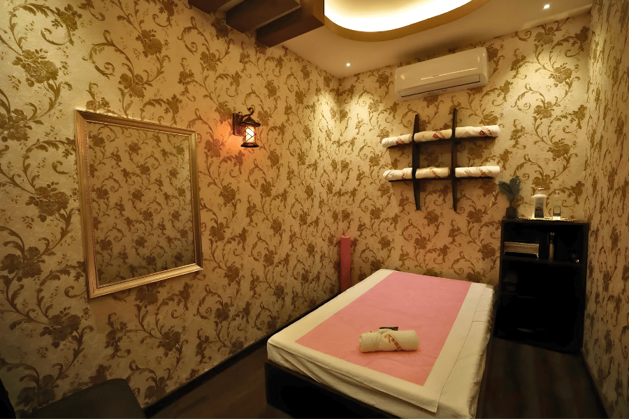 Luxury spa interior