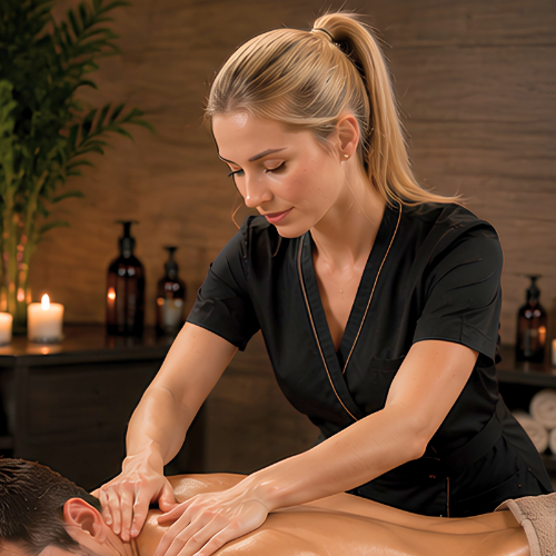 Thai massage therapist